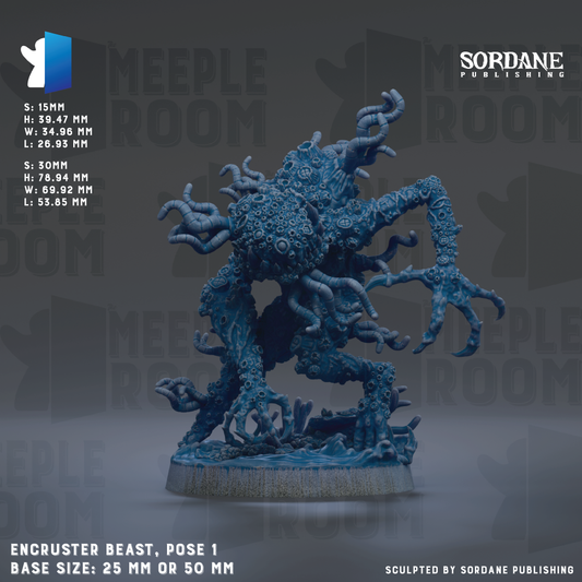 a blue plastic model of a creature