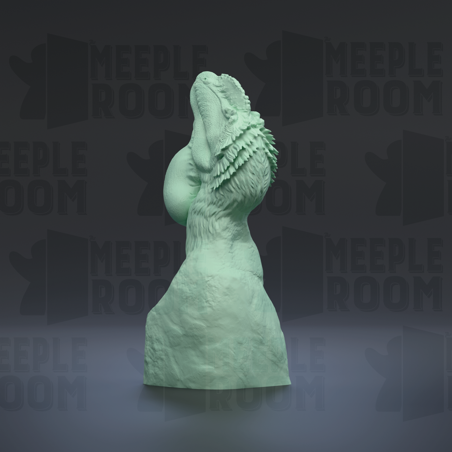 Sinotyrannus, Bust by Dino & Dog | Miniature | TTRPG | Unpainted | Print on Demand
