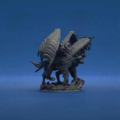 The Jabberwock, Monster of the Tulgey Wood by DM Stash | Miniature | TTRPG | Unpainted | Print on Demand