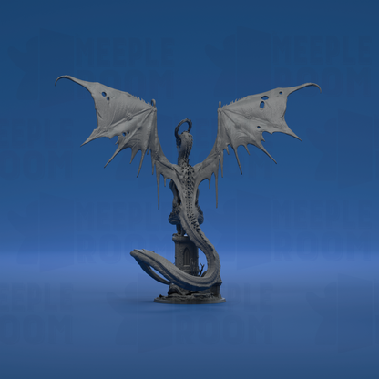 Adult Spirit Dragon by Rescale Miniatures | Miniature | TTRPG | Unpainted | Print on Demand