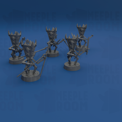 Sordalite Drone, Tridrone by Sordane Publishing | Miniature | TTRPG | Unpainted | Print on Demand