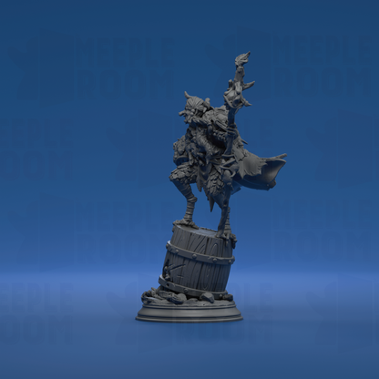 Baba Yaga, Ancient Witch by DM Stash | Miniature | TTRPG | Unpainted | Print on Demand