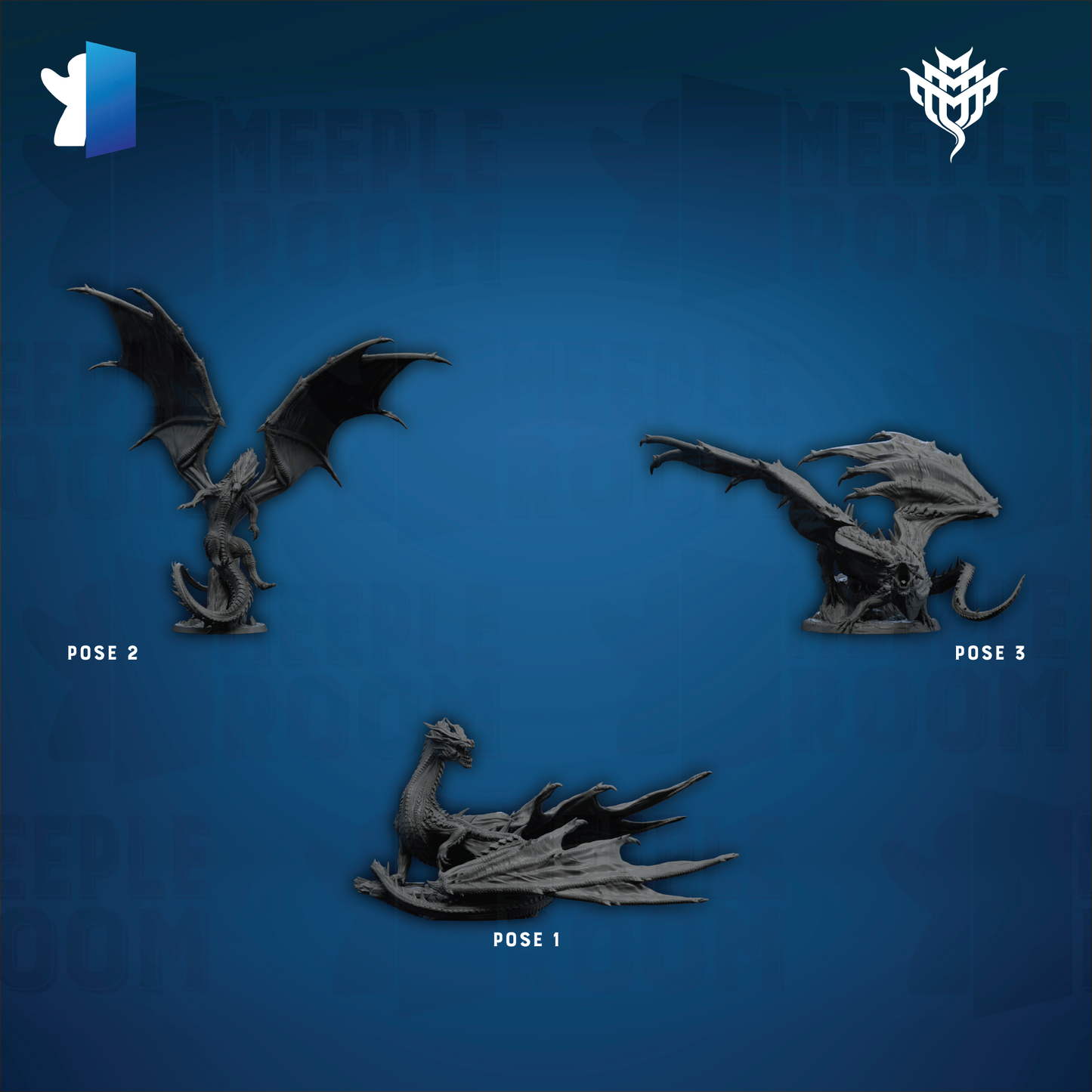 Demise Dragon by Mini Monster Mayhem | Miniature | TTRPG | Unpainted | Print on Demand