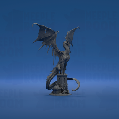Adult Spirit Dragon by Rescale Miniatures | Miniature | TTRPG | Unpainted | Print on Demand