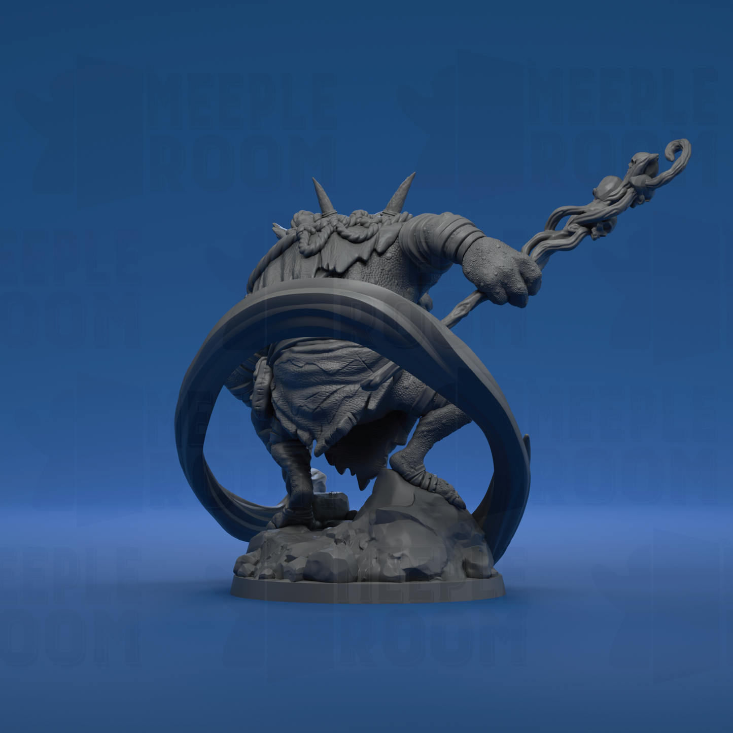 Krelk Sovereign by Sordane Publishing | Miniature | TTRPG | Unpainted | Print on Demand