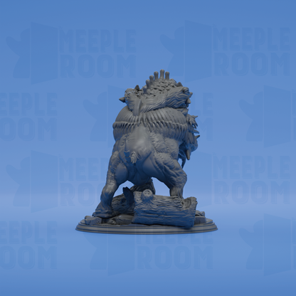 Nogoron, Blighted Giant Boar by DM Stash | Miniature | TTRPG | Unpainted | Print on Demand