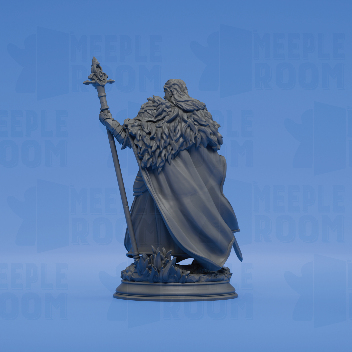 Silvia the Tearless, War Priestess by DM Stash | Miniature | TTRPG | Unpainted | Print on Demand