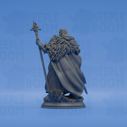 Silvia the Tearless, War Priestess by DM Stash | Miniature | TTRPG | Unpainted | Print on Demand