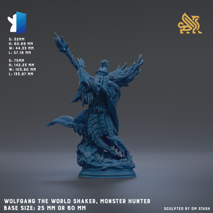 Wolfgang the World Shaker, Monster Hunter