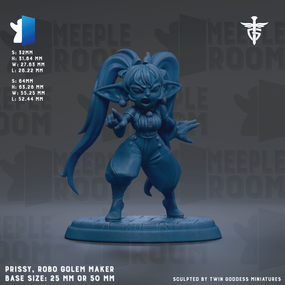 PRISSY, ROBO GOLEM MAKER