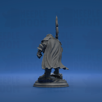 Took, Dwarven Axeman by DM Stash | Miniature | TTRPG | Unpainted | Print on Demand