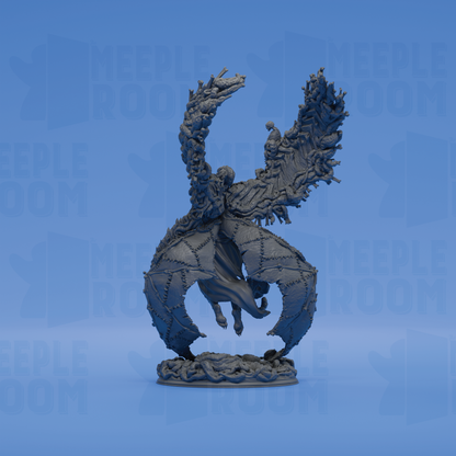 The Blight's Chosen, Blighted Angel by DM Stash | Miniature | TTRPG | Unpainted | Print on Demand