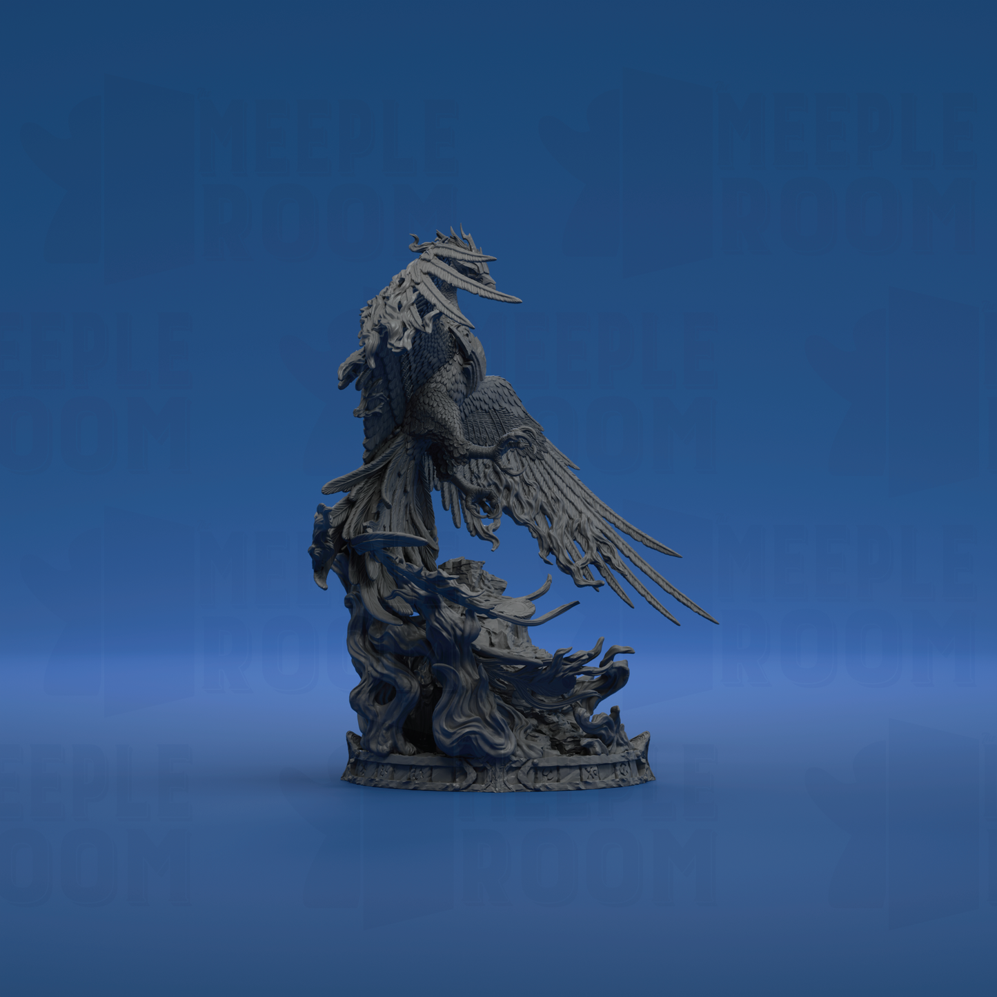 The Phoenix by Witchsong Miniatures | Miniature | TTRPG | Unpainted | Print on Demand
