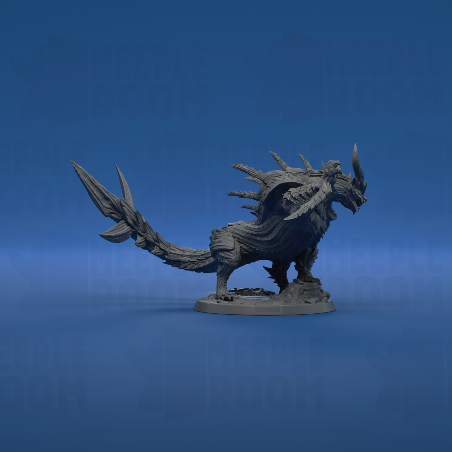 Wyvern of Malice by Mini Monster Mayhem | Miniature | TTRPG | Unpainted | Print on Demand