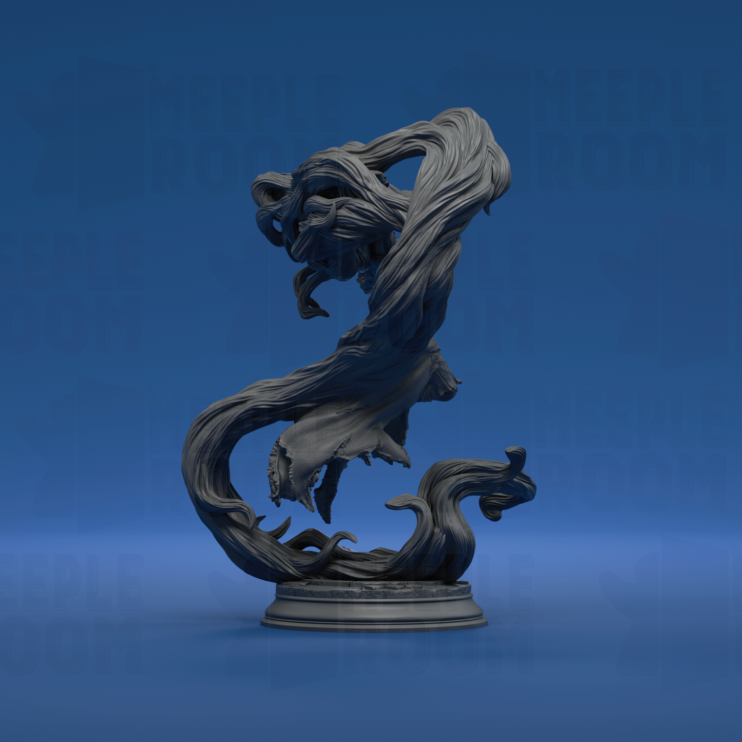 Rapunzel the Mad, Broken Princess by DM Stash | Miniature | TTRPG | Unpainted | Print on Demand