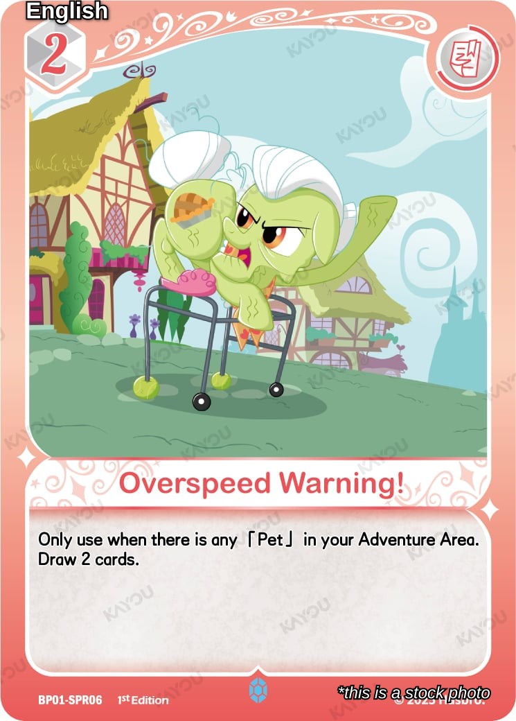 Overspeed Warning!
