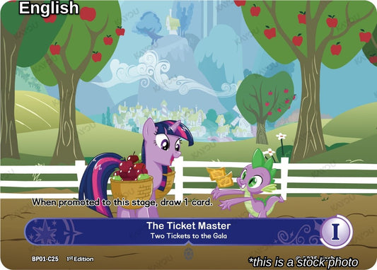The Ticket Master -- Two Tickets to the Gala