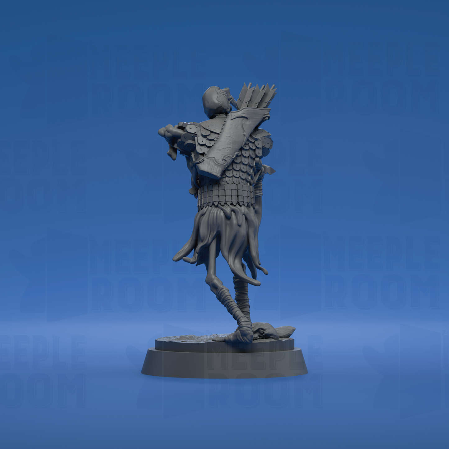 Skeleton Bowman by Sordane Publishing | Miniature | TTRPG | Unpainted | Print on Demand