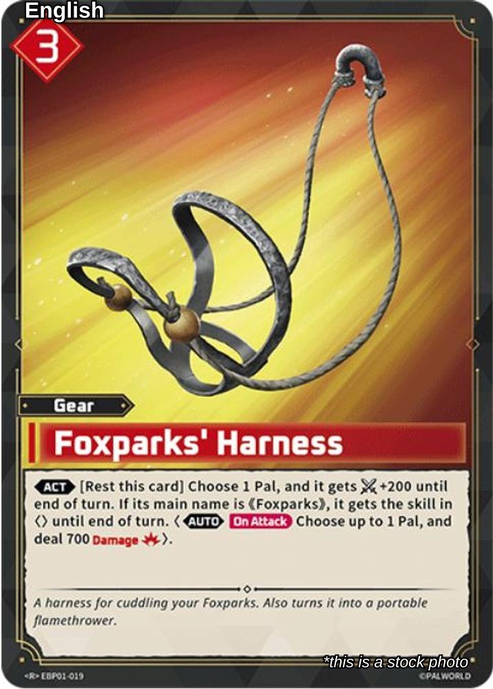 Foxparks' Harness - EBP01-019