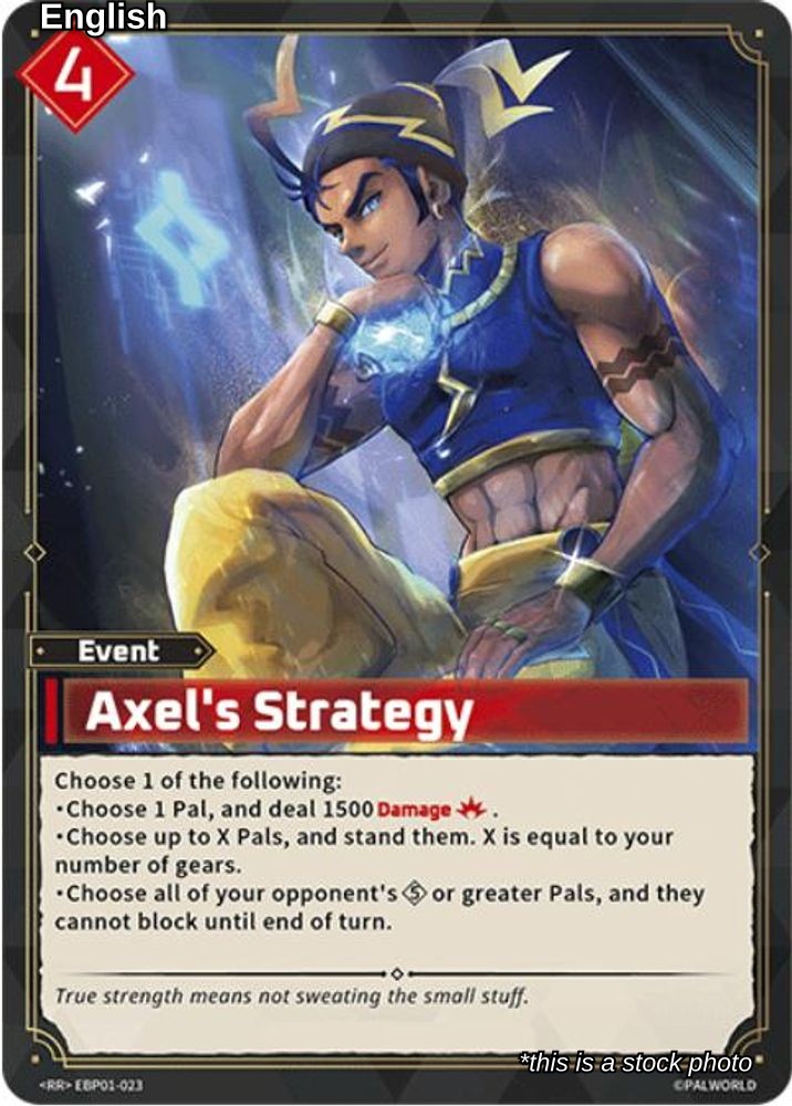 Axel's Strategy - EBP01-023