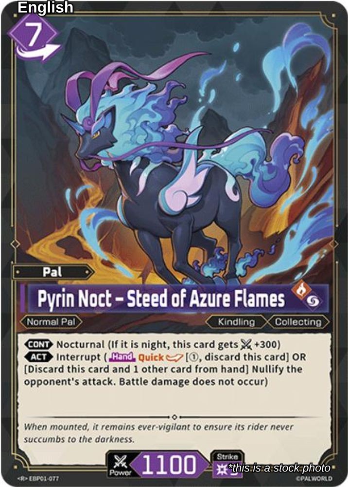 Pyrin Noct - Steed Of Azure Flames - EBP01-077
