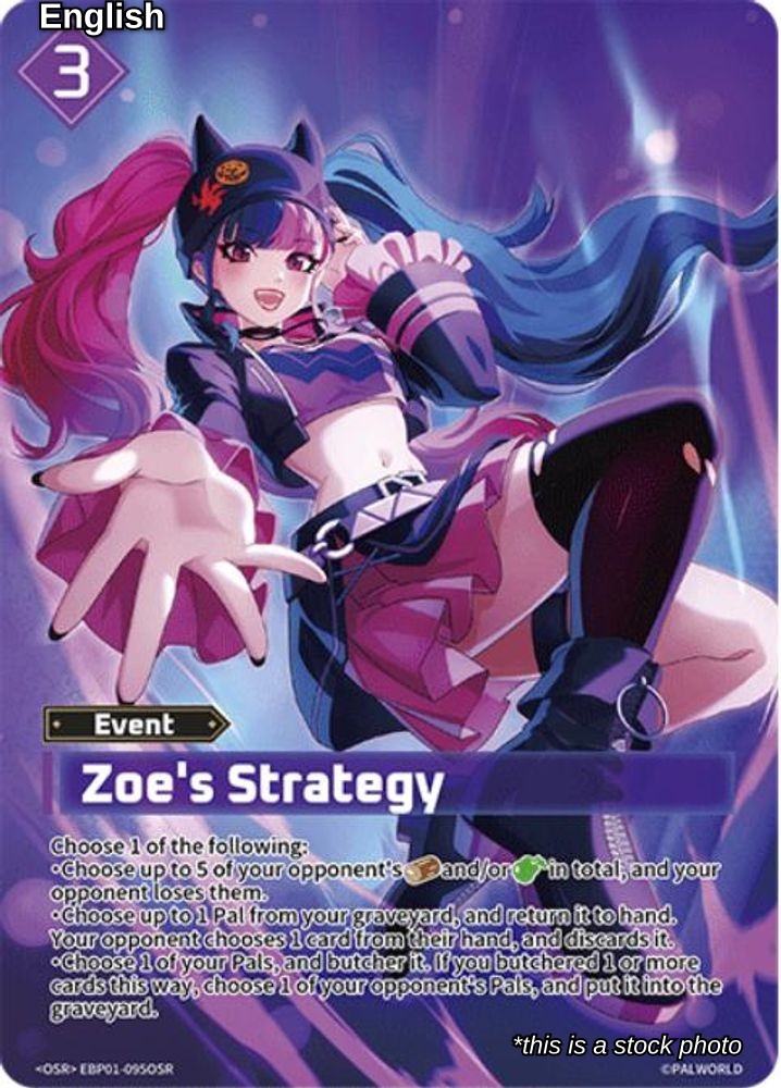 Zoe's Strategy - EBP01-095OSR