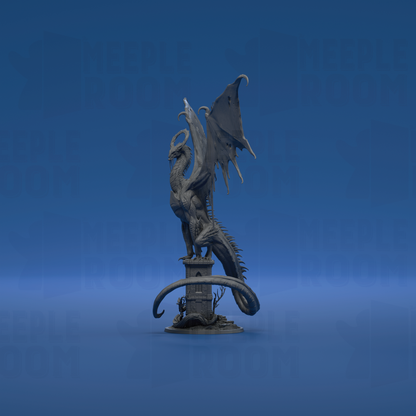 Adult Spirit Dragon by Rescale Miniatures | Miniature | TTRPG | Unpainted | Print on Demand