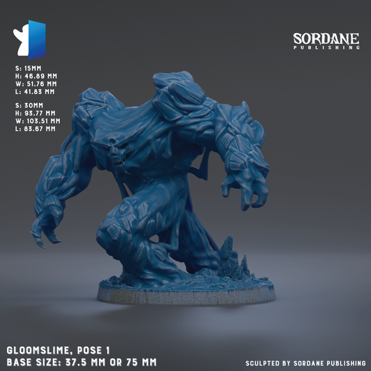 Gloomslime, pose 1