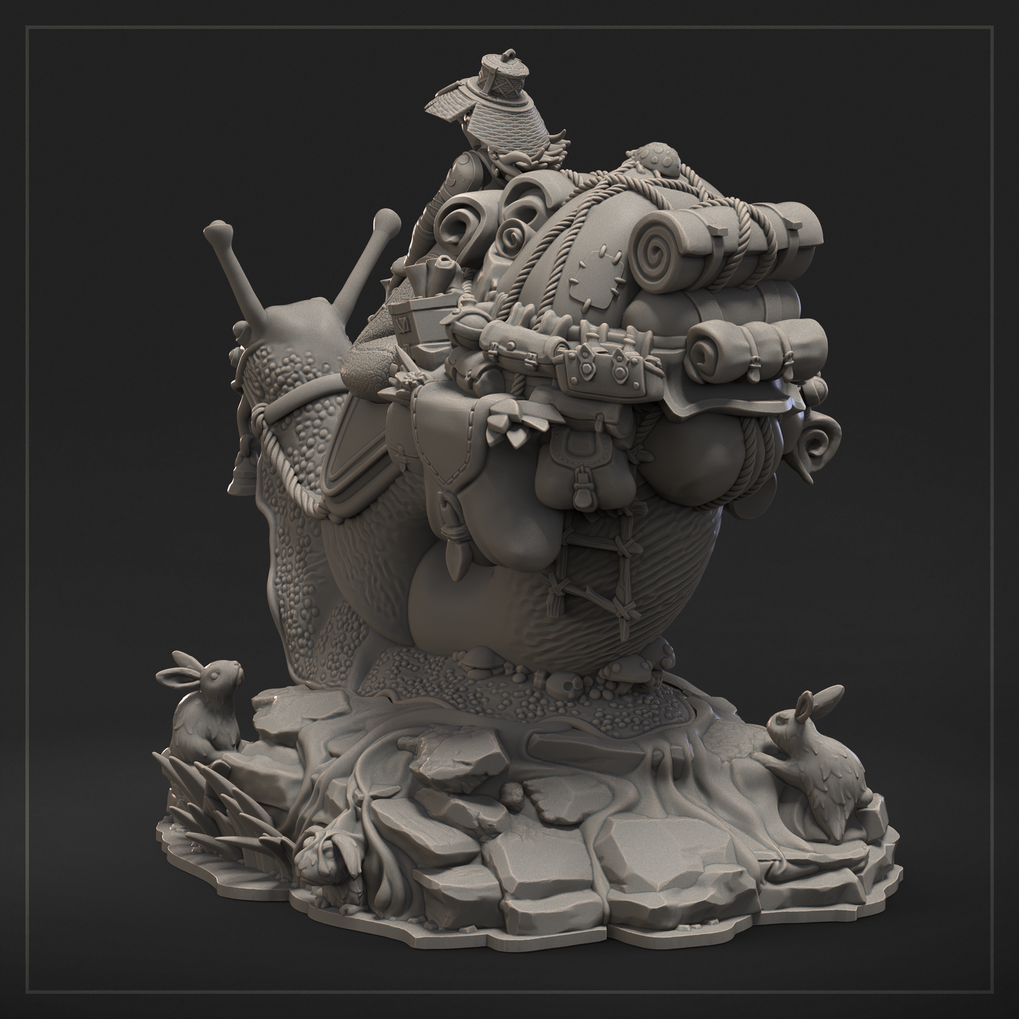 a sculpture of a heart with a bird on top of it