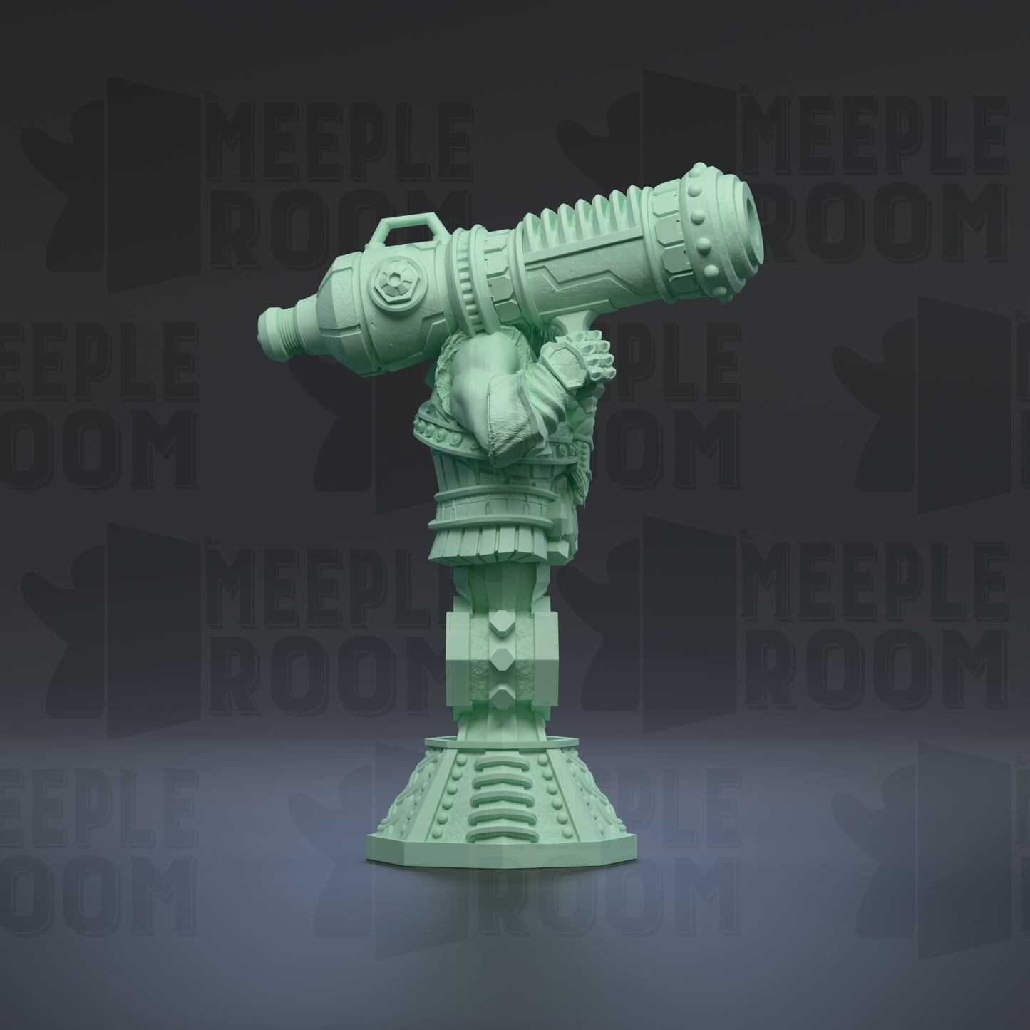 Rook, Dwarven Cannoneer, Bust by DM Stash | Miniature | TTRPG | Unpainted | Print on Demand