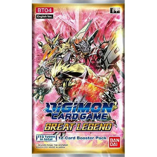 Digimon Card Game Great Legend [BT-04] Booster Pack - English | Sealed