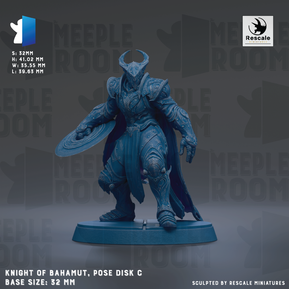 Knight of Bahamut, pose disk C