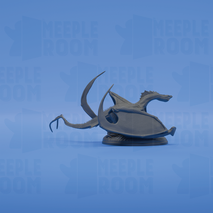 Cliff Dragon by Dino & Dog | Miniature | TTRPG | Unpainted | Print on Demand