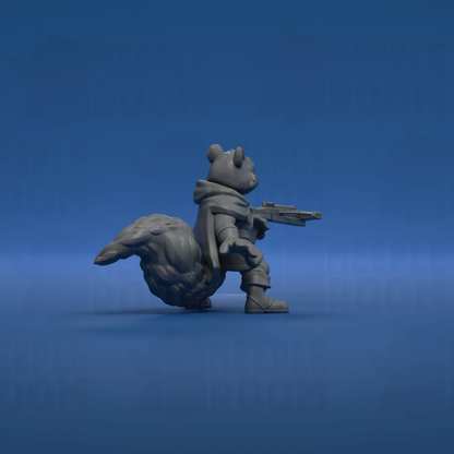 Squirrel Guild by Dice Heads | Miniature | TTRPG | Unpainted | Print on Demand