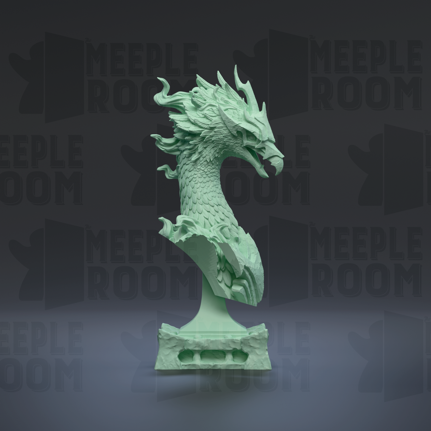 The Phoenix, Bust by Witchsong Miniatures | Miniature | TTRPG | Unpainted | Print on Demand