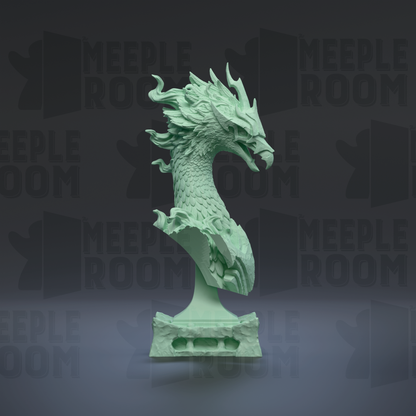 The Phoenix, Bust by Witchsong Miniatures | Miniature | TTRPG | Unpainted | Print on Demand
