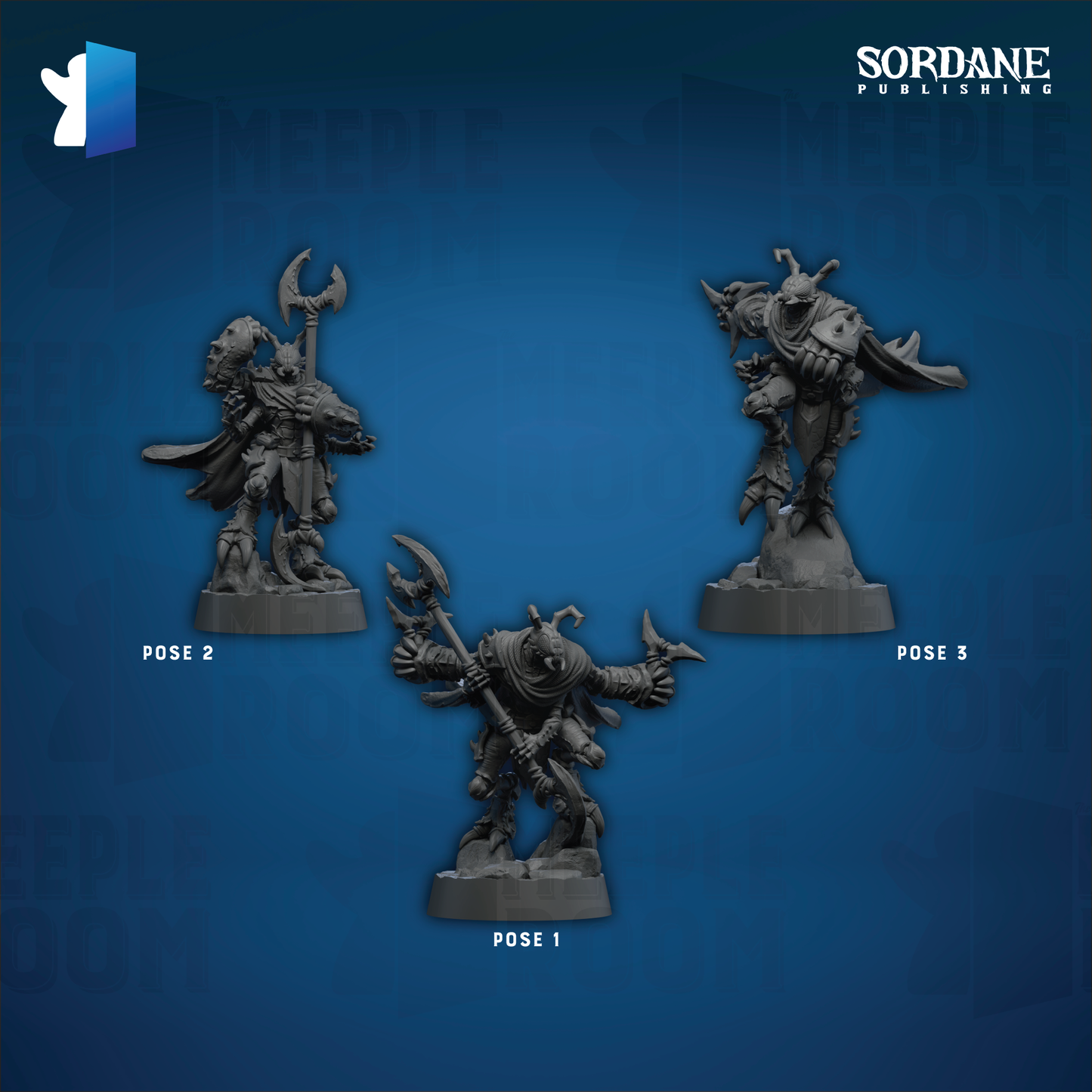 Zantik Hunter by Sordane Publishing | Miniature | TTRPG | Unpainted | Print on Demand