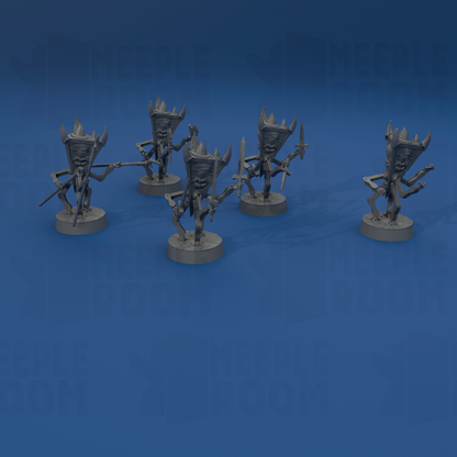 Sordalite Drone, Tridrone by Sordane Publishing | Miniature | TTRPG | Unpainted | Print on Demand