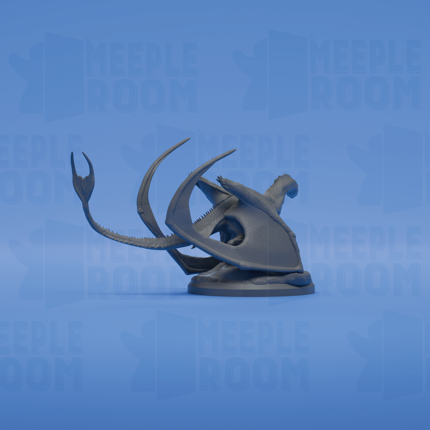 Cliff Dragon by Dino & Dog | Miniature | TTRPG | Unpainted | Print on Demand