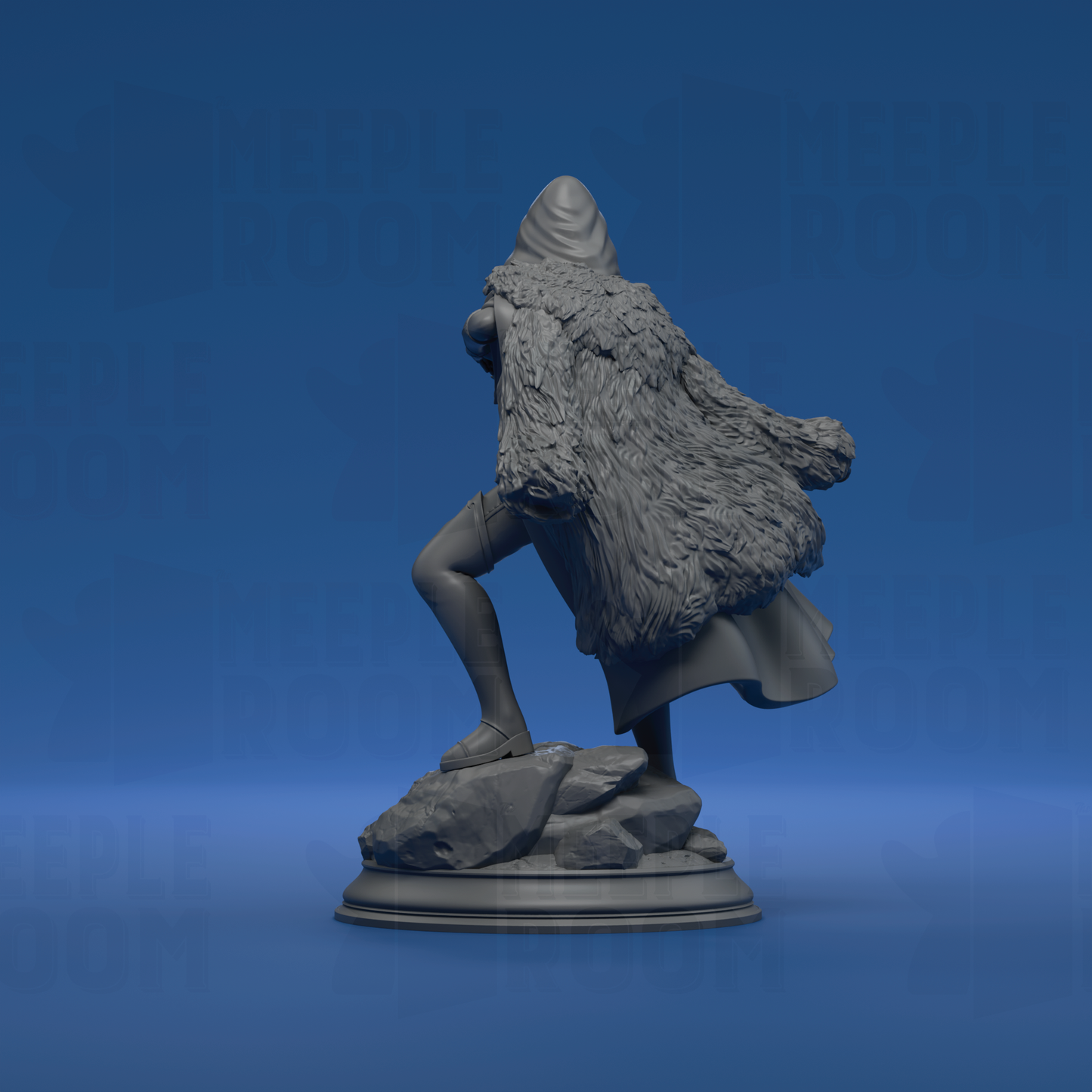The Crimson Hood, Brigand of the Woods by DM Stash | Miniature | TTRPG | Unpainted | Print on Demand