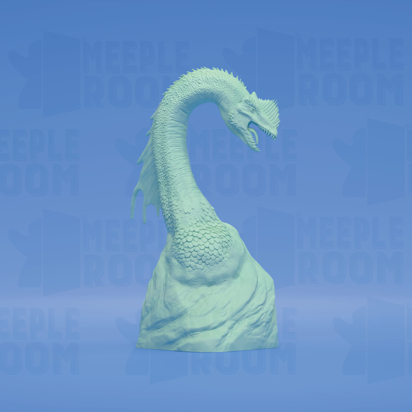Cliff Dragon, Bust by Dino & Dog | Bust | Display Figure | Unpainted | Print on Demand