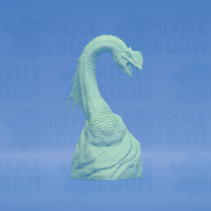 Cliff Dragon, Bust by Dino & Dog | Bust | Display Figure | Unpainted | Print on Demand