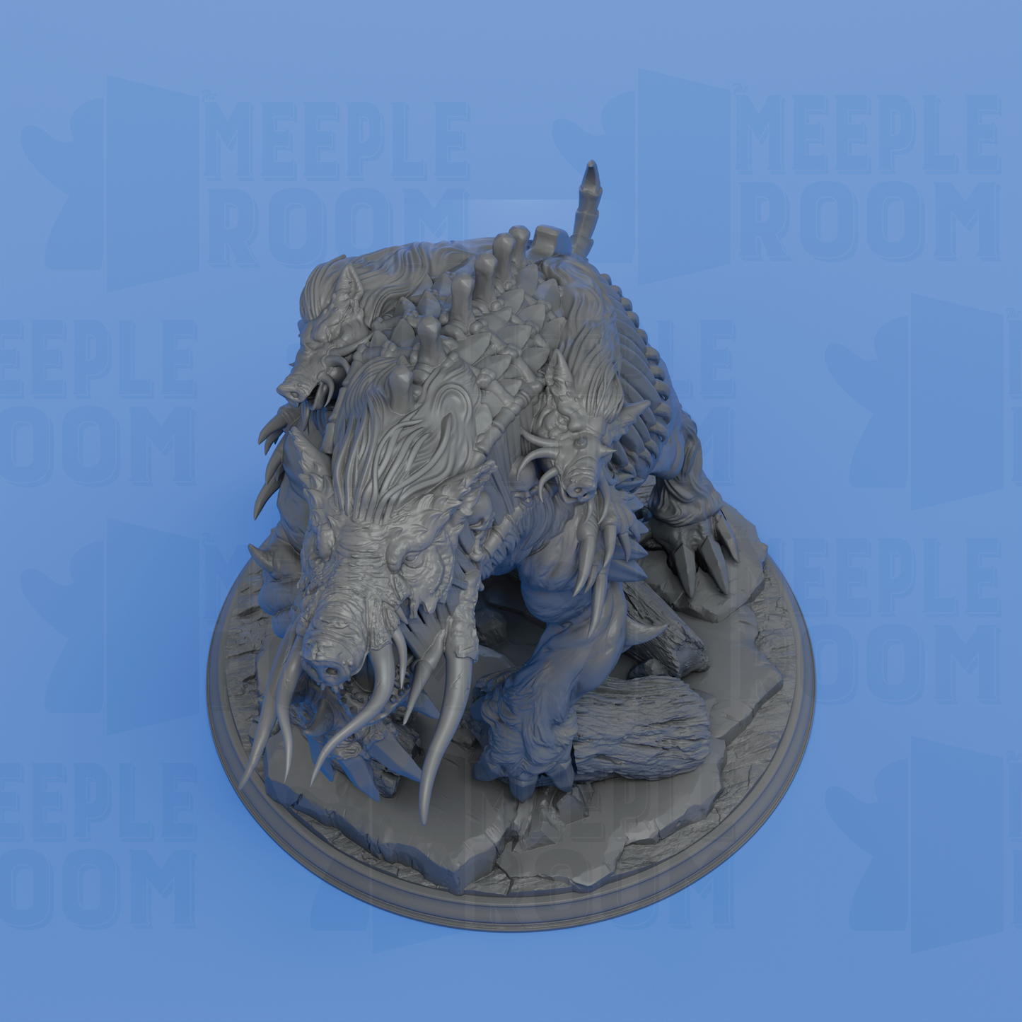 Nogoron, Blighted Giant Boar by DM Stash | Miniature | TTRPG | Unpainted | Print on Demand
