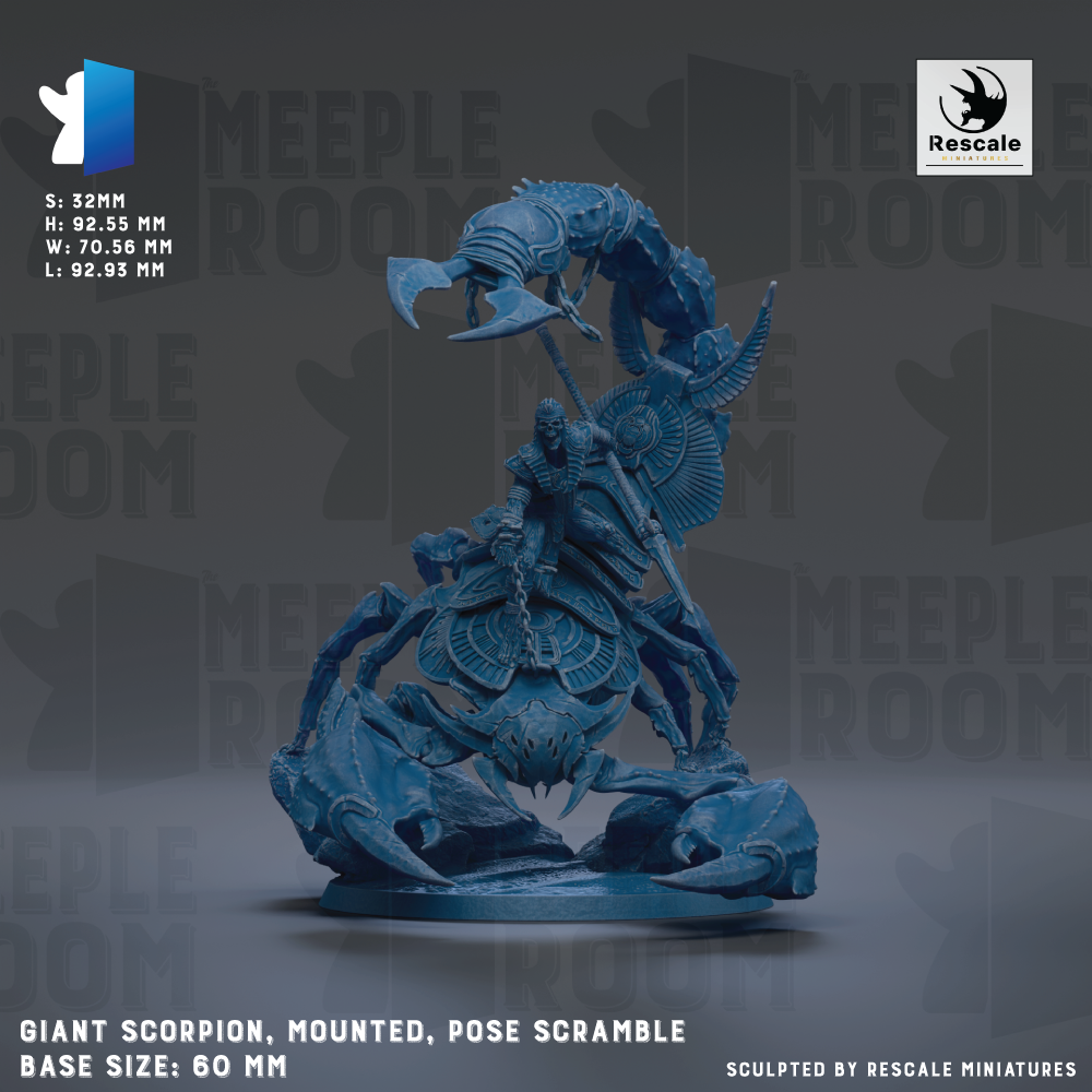 a blue statue of a demon with a sword