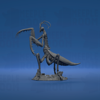 Giant Mantis by PrintYourMonsters | Miniature | TTRPG | Unpainted | Print on Demand