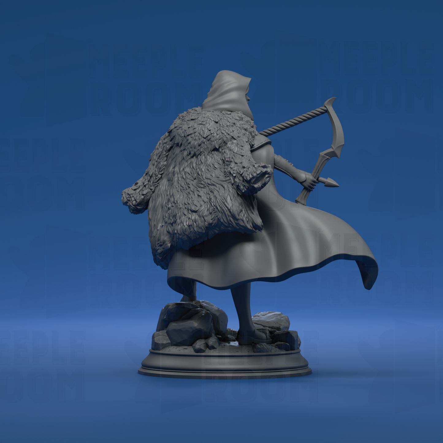 The Crimson Hood, Brigand of the Woods by DM Stash | Miniature | TTRPG | Unpainted | Print on Demand