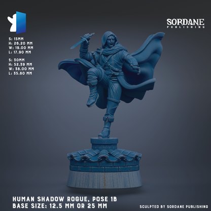 a statue of a human figure in a dynamic pose, with a cape and a sword, set against a dark background.