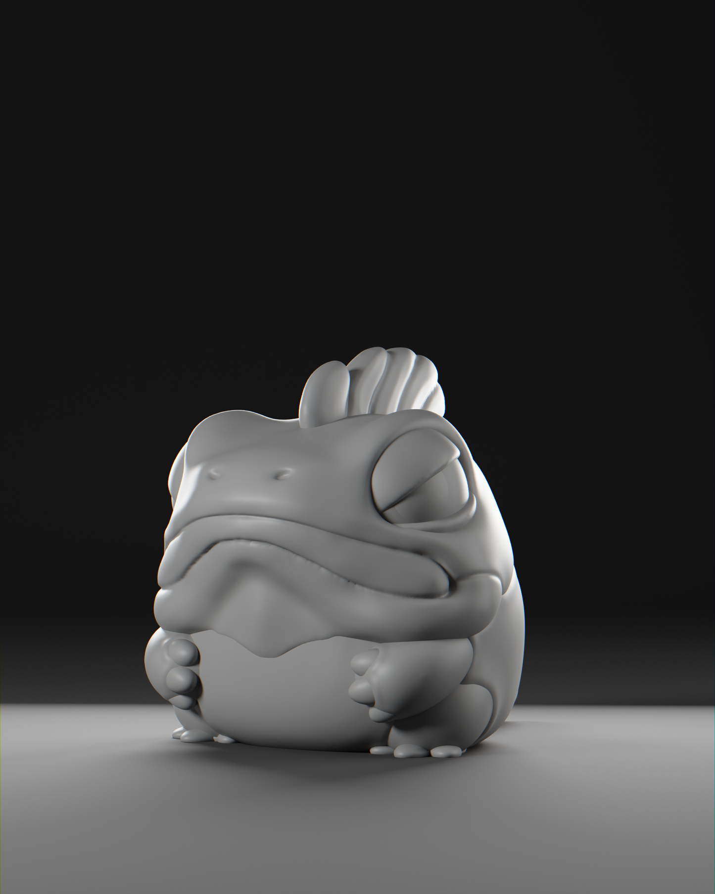 a white object sitting on top of a table