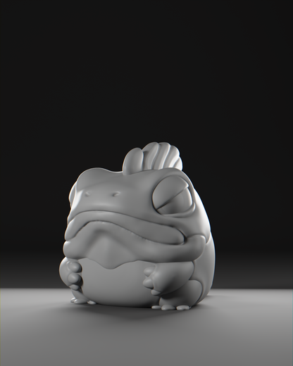 a white object sitting on top of a table