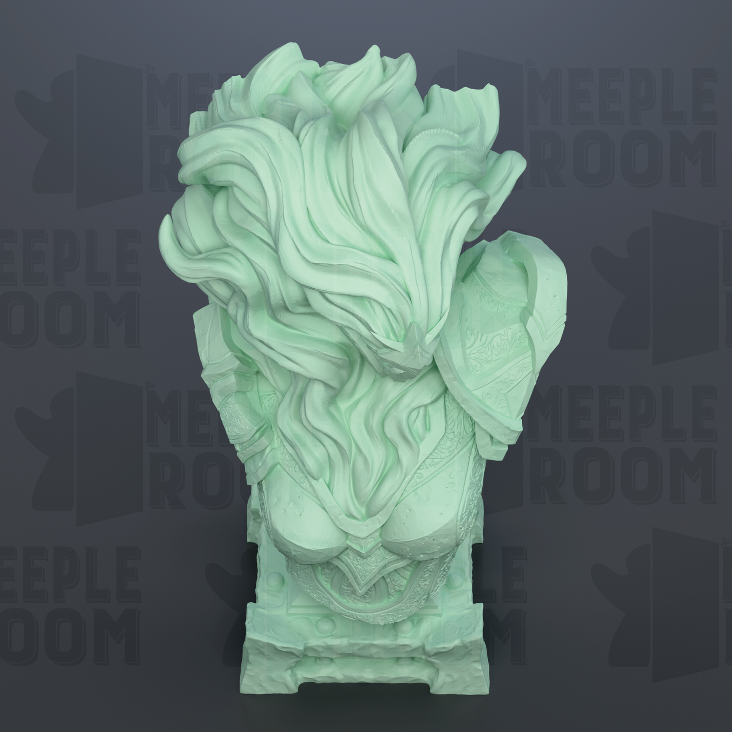 Knight of the Nebula, Bust by Witchsong Miniatures | Miniature | TTRPG | Unpainted | Print on Demand